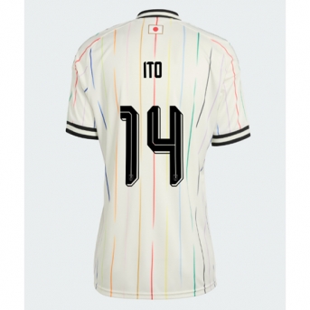 Billige Fotballdrakt Japan Junya Ito #14 Replika Bortedrakt Dame VM 2026 Kortermet
